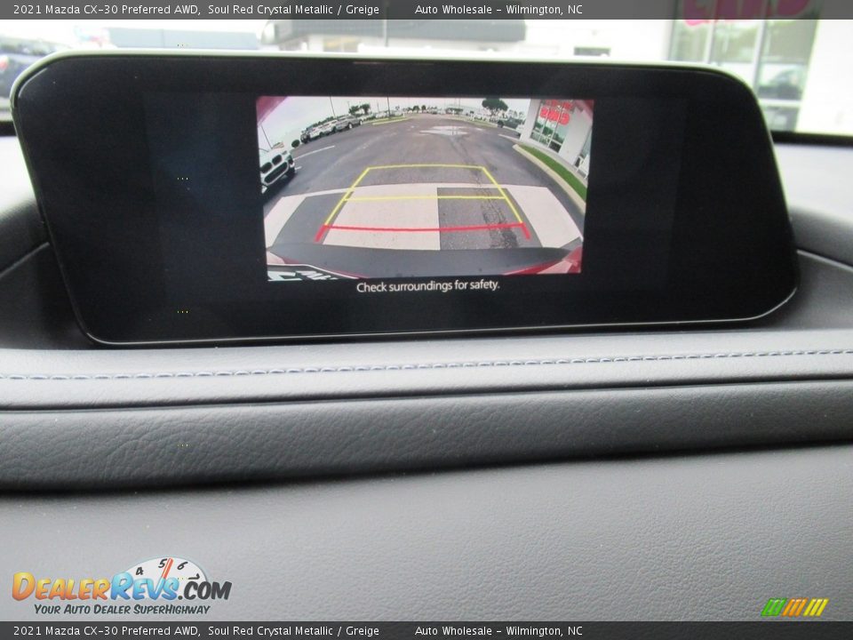 2021 Mazda CX-30 Preferred AWD Soul Red Crystal Metallic / Greige Photo #18