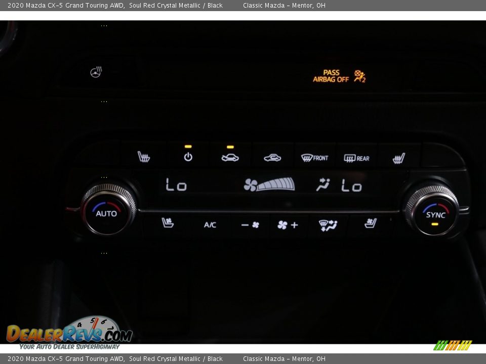 2020 Mazda CX-5 Grand Touring AWD Soul Red Crystal Metallic / Black Photo #12