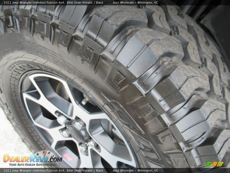 2021 Jeep Wrangler Unlimited Rubicon 4x4 Billet Silver Metallic / Black Photo #8
