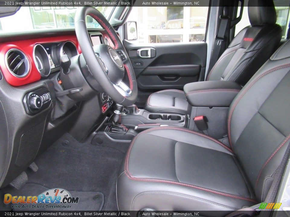 2021 Jeep Wrangler Unlimited Rubicon 4x4 Billet Silver Metallic / Black Photo #10