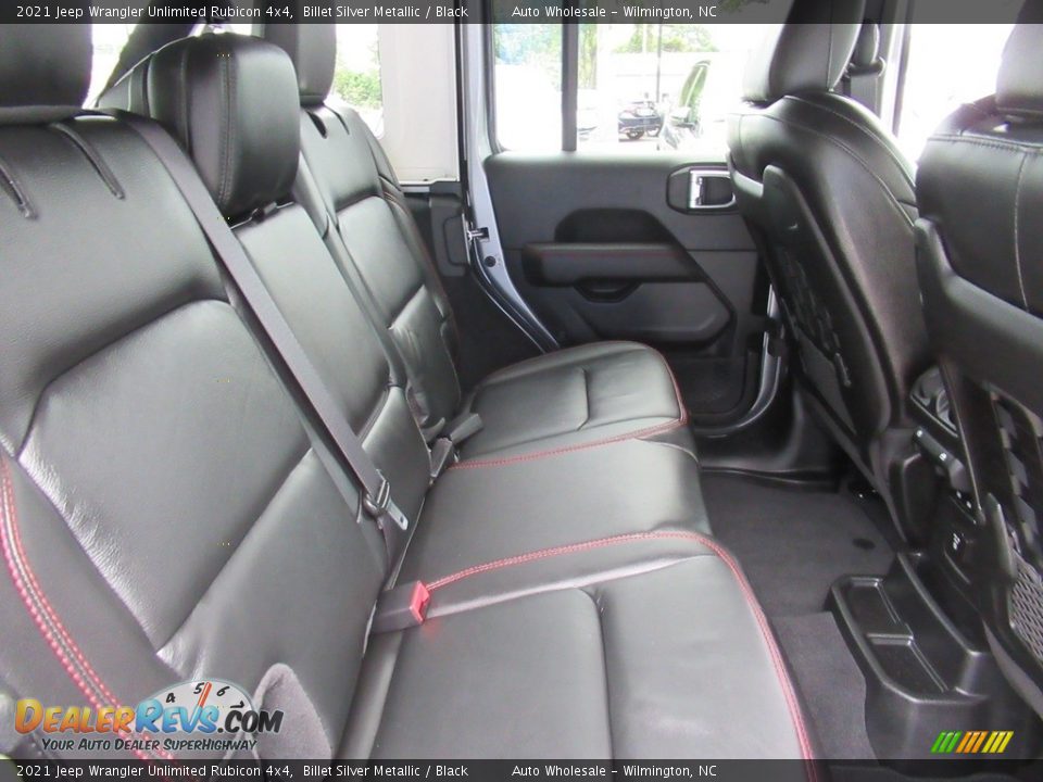 2021 Jeep Wrangler Unlimited Rubicon 4x4 Billet Silver Metallic / Black Photo #14
