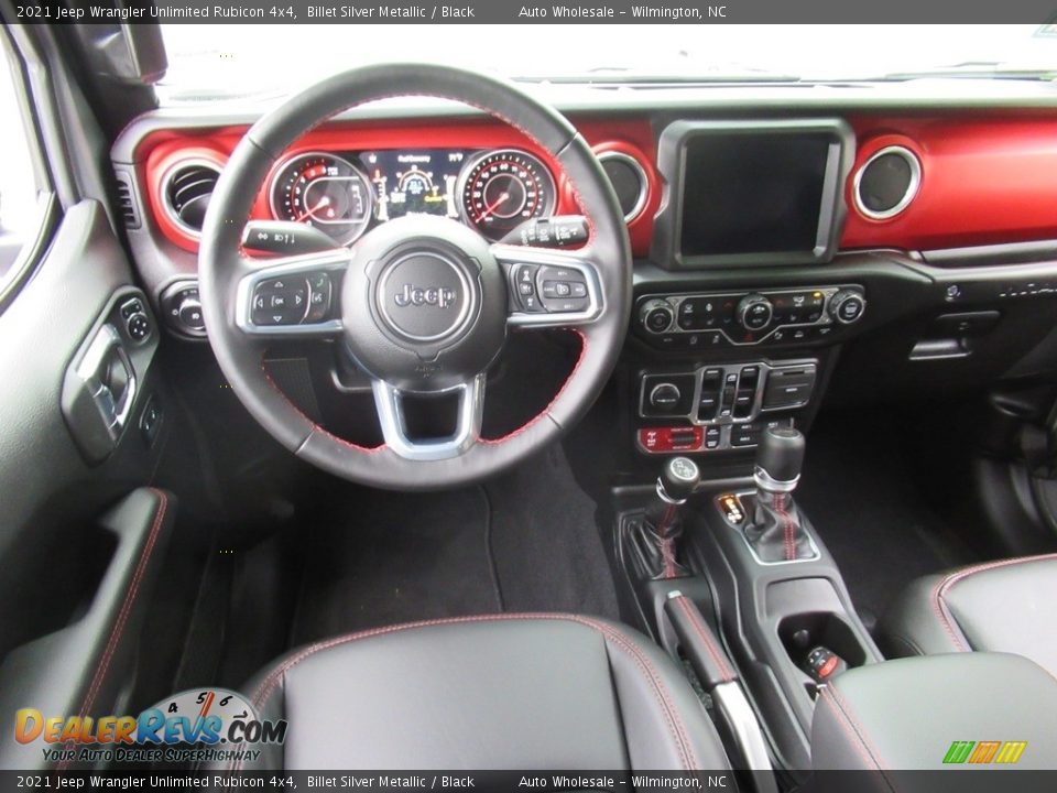 2021 Jeep Wrangler Unlimited Rubicon 4x4 Billet Silver Metallic / Black Photo #15