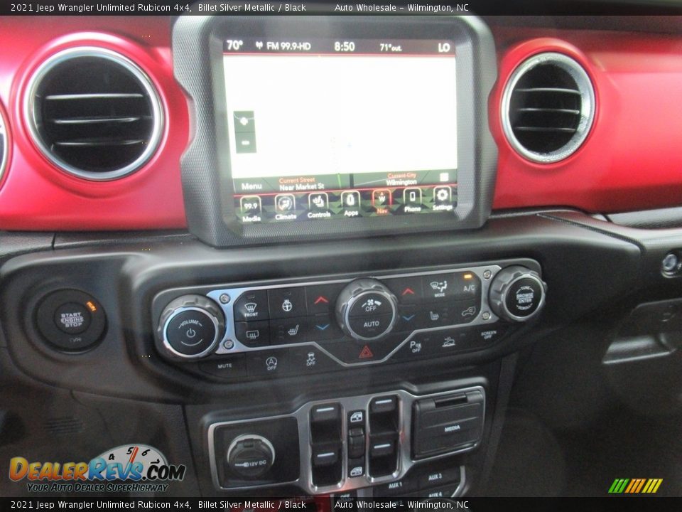 2021 Jeep Wrangler Unlimited Rubicon 4x4 Billet Silver Metallic / Black Photo #17