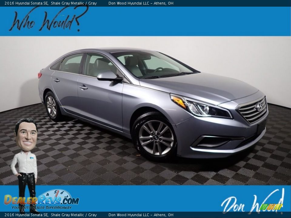 2016 Hyundai Sonata SE Shale Gray Metallic / Gray Photo #1