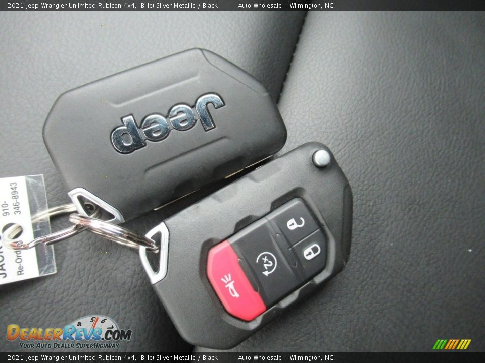 2021 Jeep Wrangler Unlimited Rubicon 4x4 Billet Silver Metallic / Black Photo #20