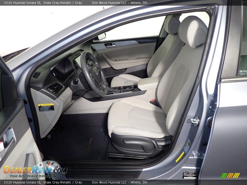 2016 Hyundai Sonata SE Shale Gray Metallic / Gray Photo #22