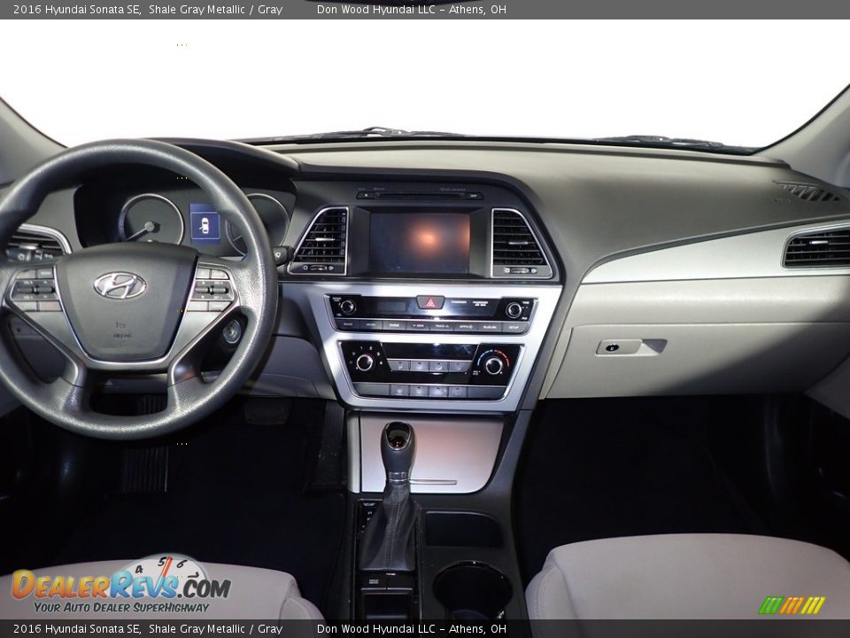 2016 Hyundai Sonata SE Shale Gray Metallic / Gray Photo #25