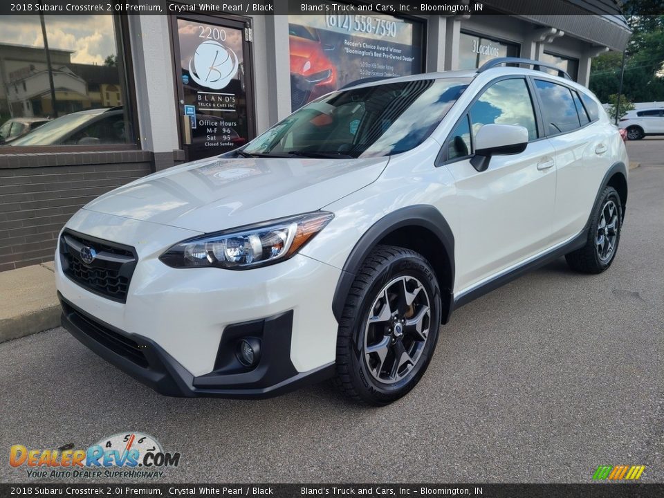 2018 Subaru Crosstrek 2.0i Premium Crystal White Pearl / Black Photo #2