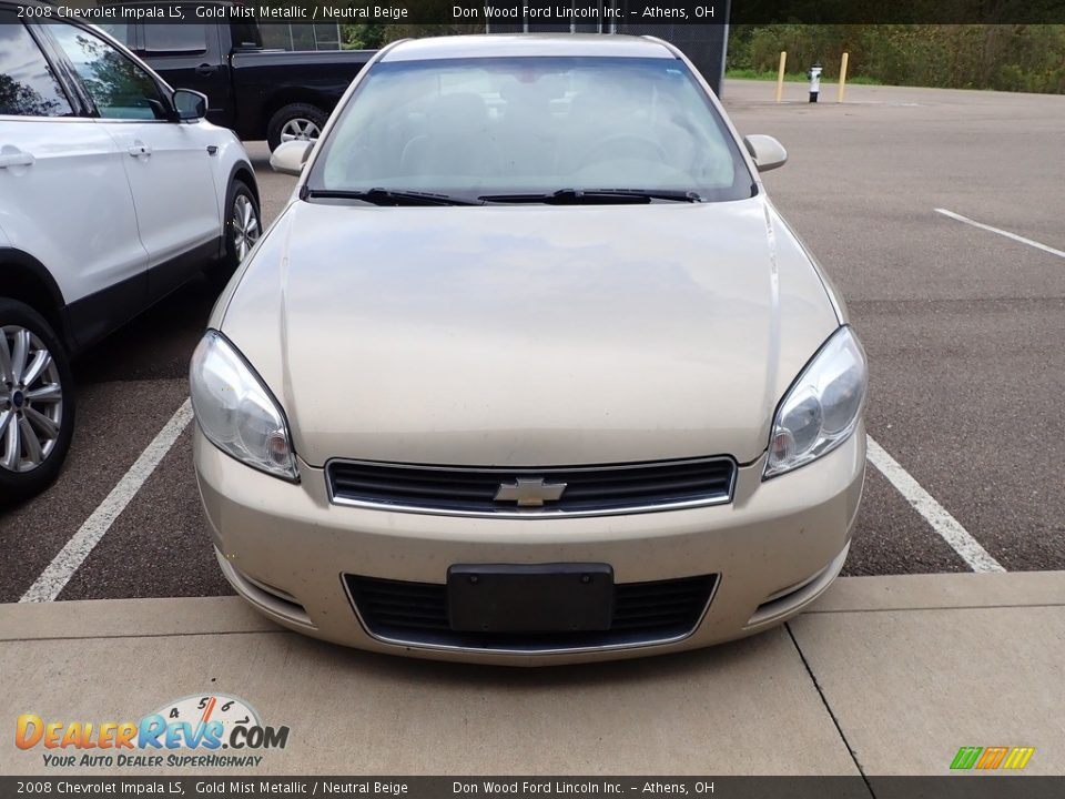 2008 Chevrolet Impala LS Gold Mist Metallic / Neutral Beige Photo #4