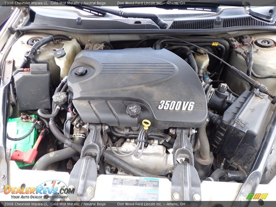 2008 Chevrolet Impala LS Gold Mist Metallic / Neutral Beige Photo #6