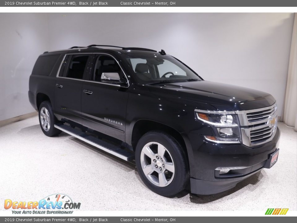 2019 Chevrolet Suburban Premier 4WD Black / Jet Black Photo #1