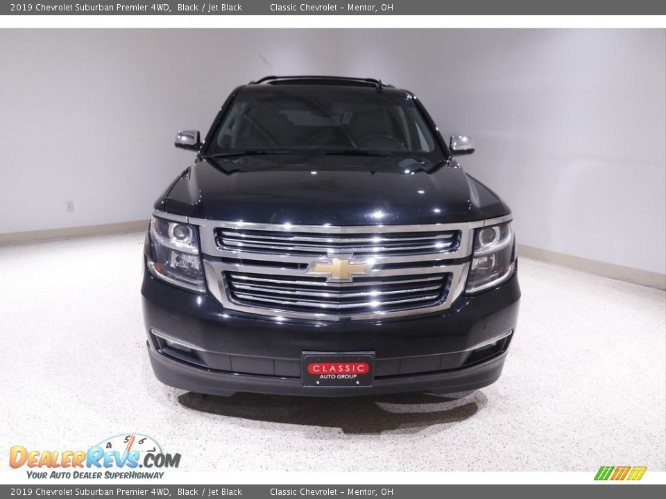 2019 Chevrolet Suburban Premier 4WD Black / Jet Black Photo #2