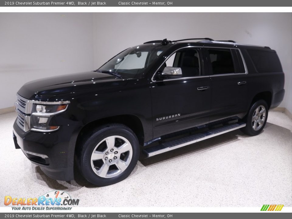 2019 Chevrolet Suburban Premier 4WD Black / Jet Black Photo #3