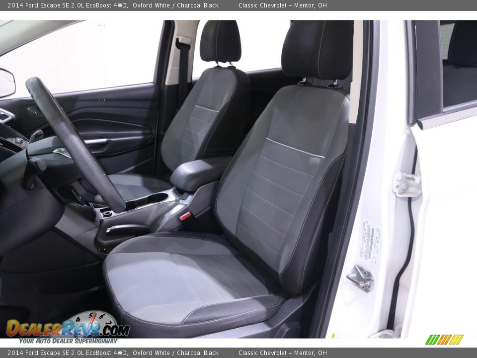 2014 Ford Escape SE 2.0L EcoBoost 4WD Oxford White / Charcoal Black Photo #5