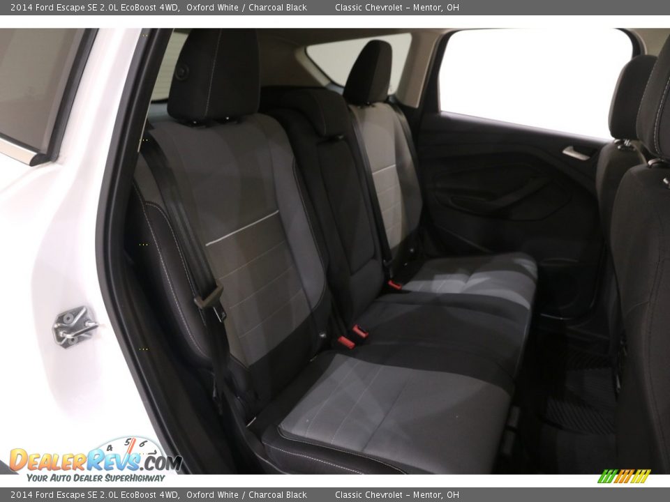 2014 Ford Escape SE 2.0L EcoBoost 4WD Oxford White / Charcoal Black Photo #15