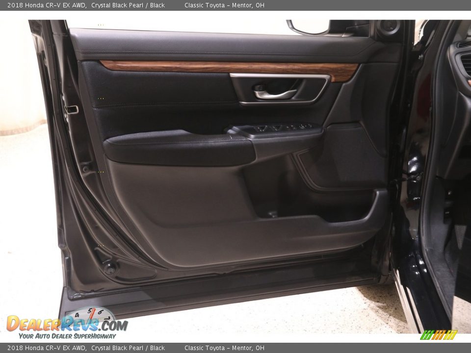 2018 Honda CR-V EX AWD Crystal Black Pearl / Black Photo #4