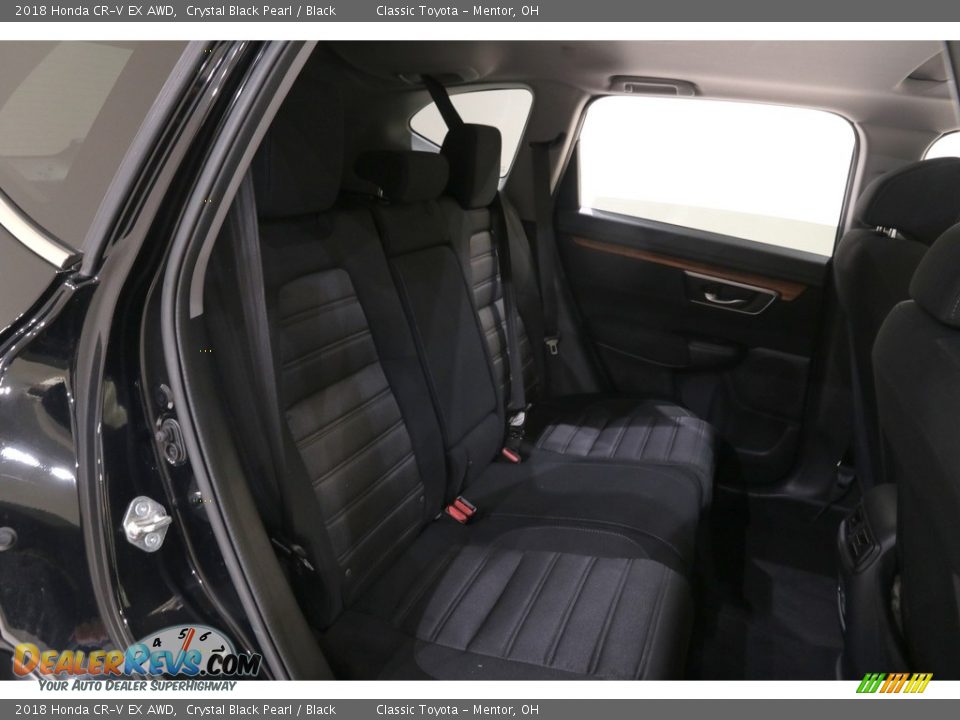 2018 Honda CR-V EX AWD Crystal Black Pearl / Black Photo #14