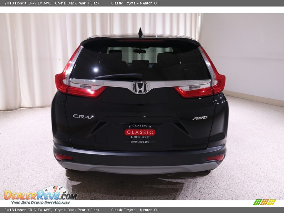 2018 Honda CR-V EX AWD Crystal Black Pearl / Black Photo #16
