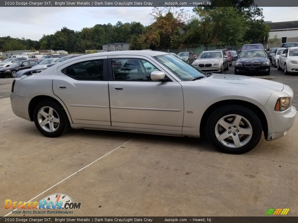 2010 Dodge Charger SXT Bright Silver Metallic / Dark Slate Gray/Light Slate Gray Photo #7