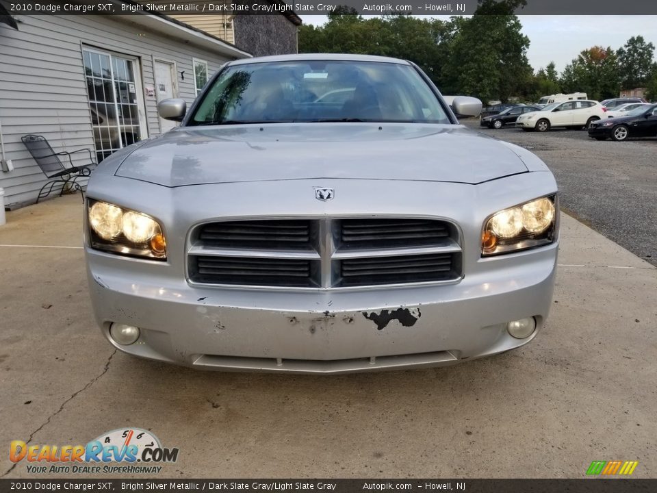 2010 Dodge Charger SXT Bright Silver Metallic / Dark Slate Gray/Light Slate Gray Photo #9