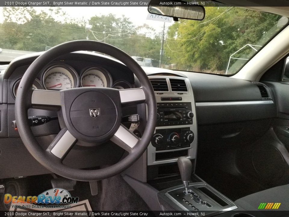 2010 Dodge Charger SXT Bright Silver Metallic / Dark Slate Gray/Light Slate Gray Photo #15