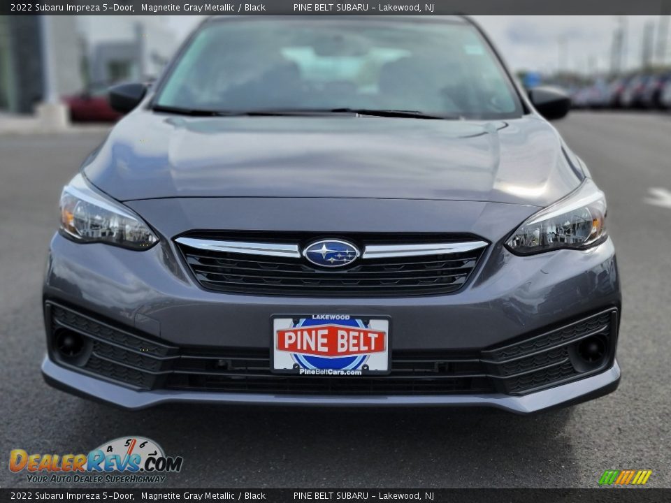 2022 Subaru Impreza 5-Door Magnetite Gray Metallic / Black Photo #3