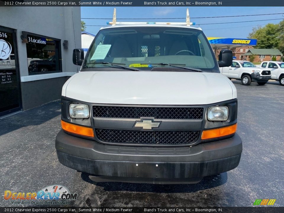 2012 Chevrolet Express 2500 Cargo Van Summit White / Medium Pewter Photo #3