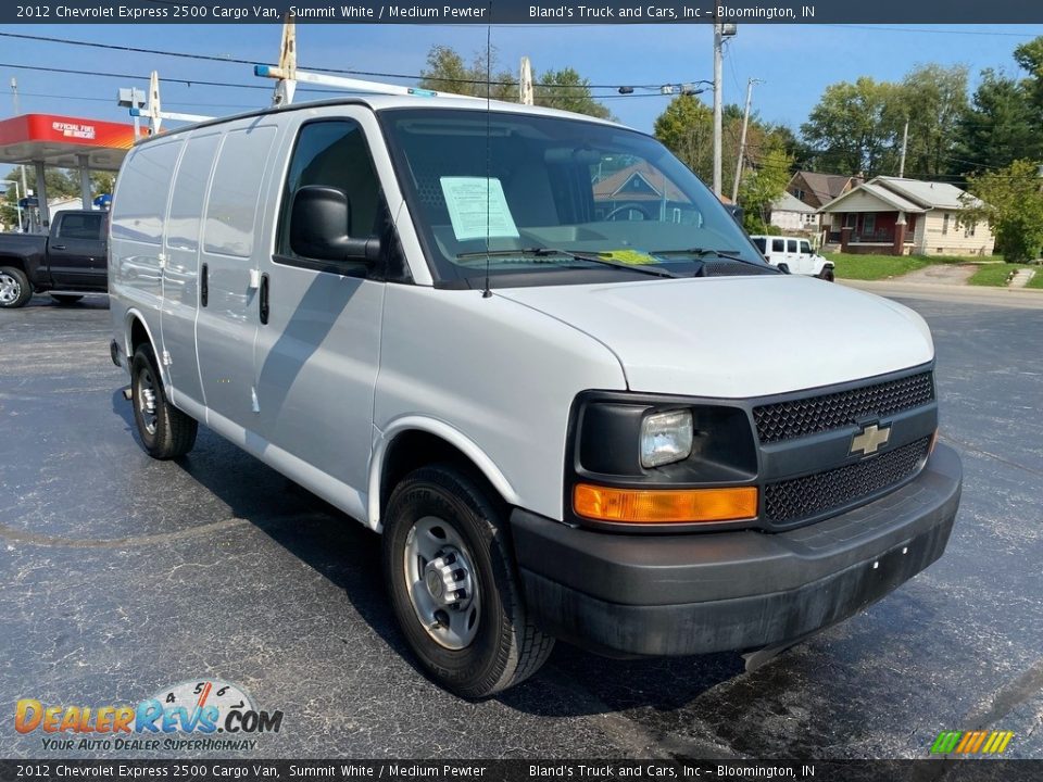 2012 Chevrolet Express 2500 Cargo Van Summit White / Medium Pewter Photo #4