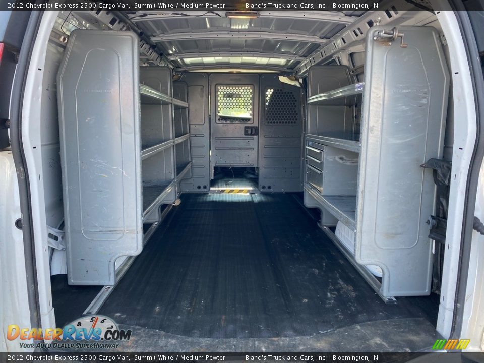 2012 Chevrolet Express 2500 Cargo Van Summit White / Medium Pewter Photo #10