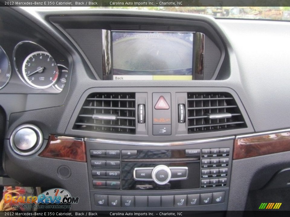 2012 Mercedes-Benz E 350 Cabriolet Black / Black Photo #18