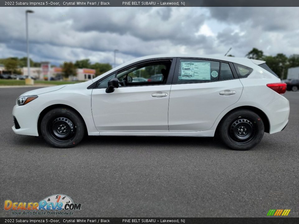 Crystal White Pearl 2022 Subaru Impreza 5-Door Photo #4