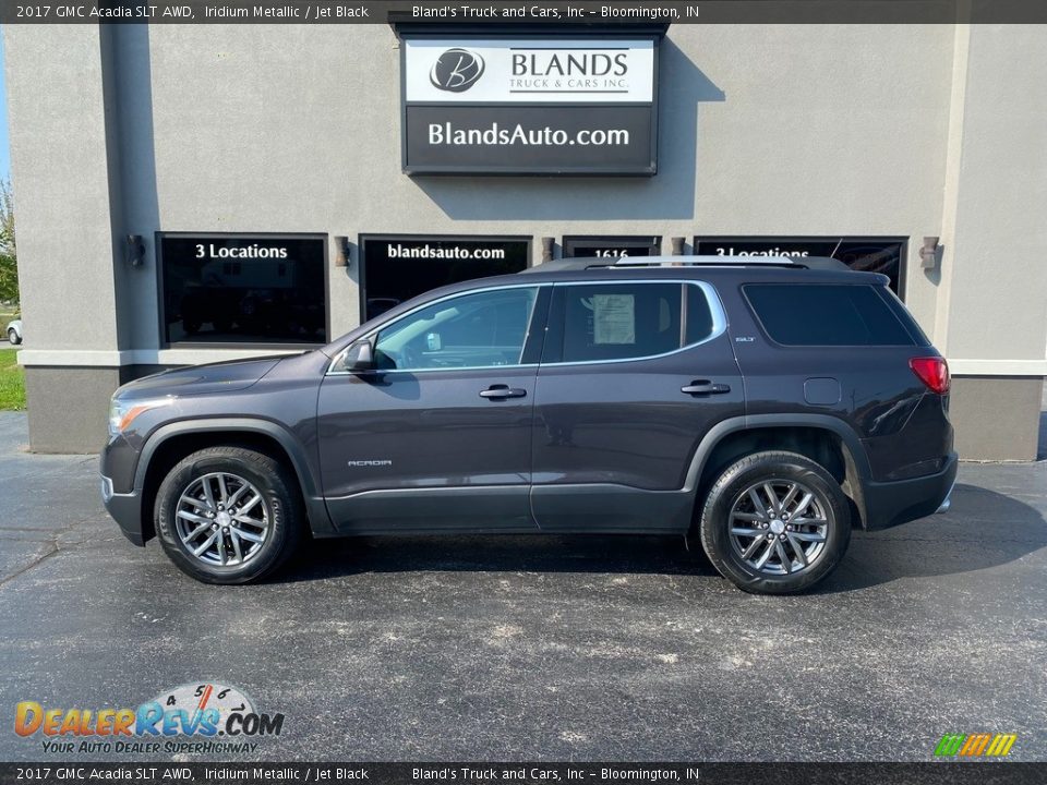 2017 GMC Acadia SLT AWD Iridium Metallic / Jet Black Photo #1