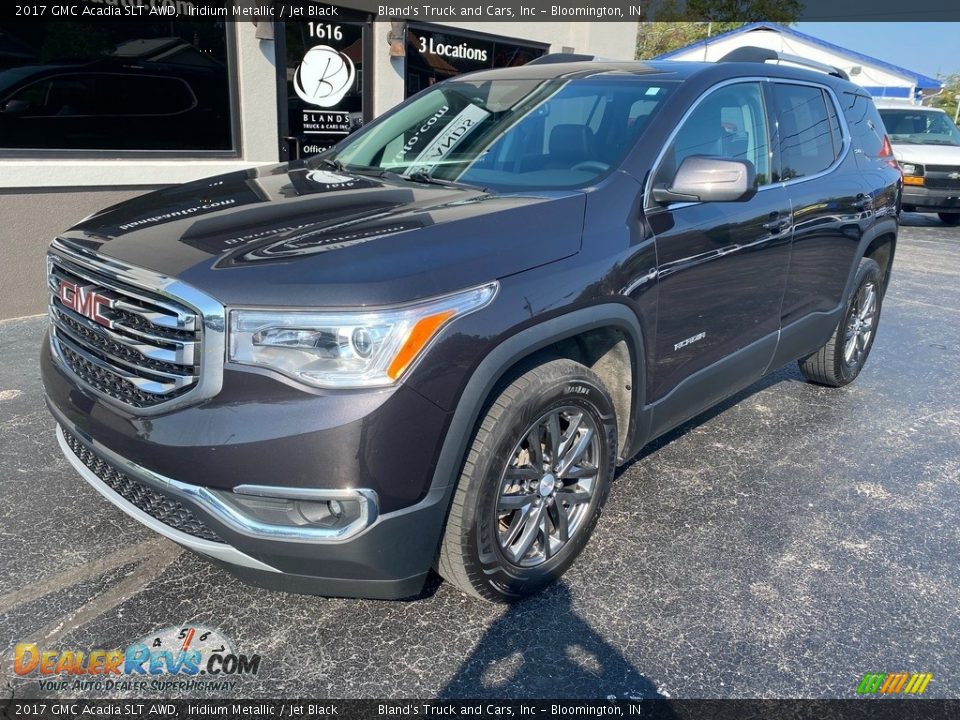 2017 GMC Acadia SLT AWD Iridium Metallic / Jet Black Photo #2