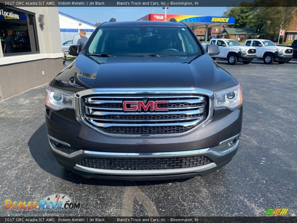 2017 GMC Acadia SLT AWD Iridium Metallic / Jet Black Photo #3