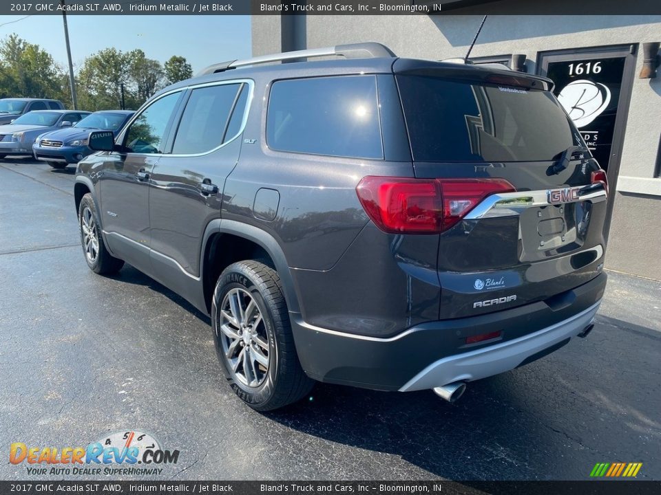 2017 GMC Acadia SLT AWD Iridium Metallic / Jet Black Photo #7