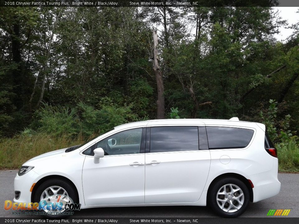 2018 Chrysler Pacifica Touring Plus Bright White / Black/Alloy Photo #1