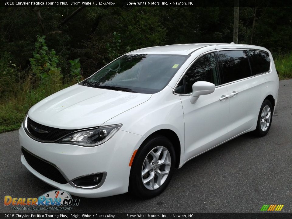 2018 Chrysler Pacifica Touring Plus Bright White / Black/Alloy Photo #2