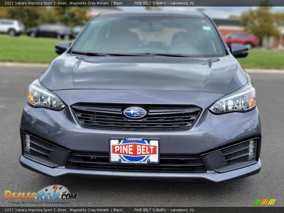 2022 Subaru Impreza Sport 5-Door Magnetite Gray Metallic / Black Photo #3