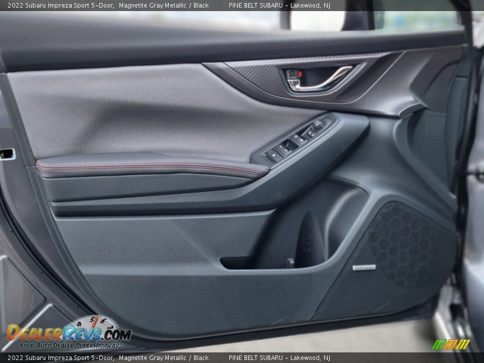 2022 Subaru Impreza Sport 5-Door Magnetite Gray Metallic / Black Photo #12
