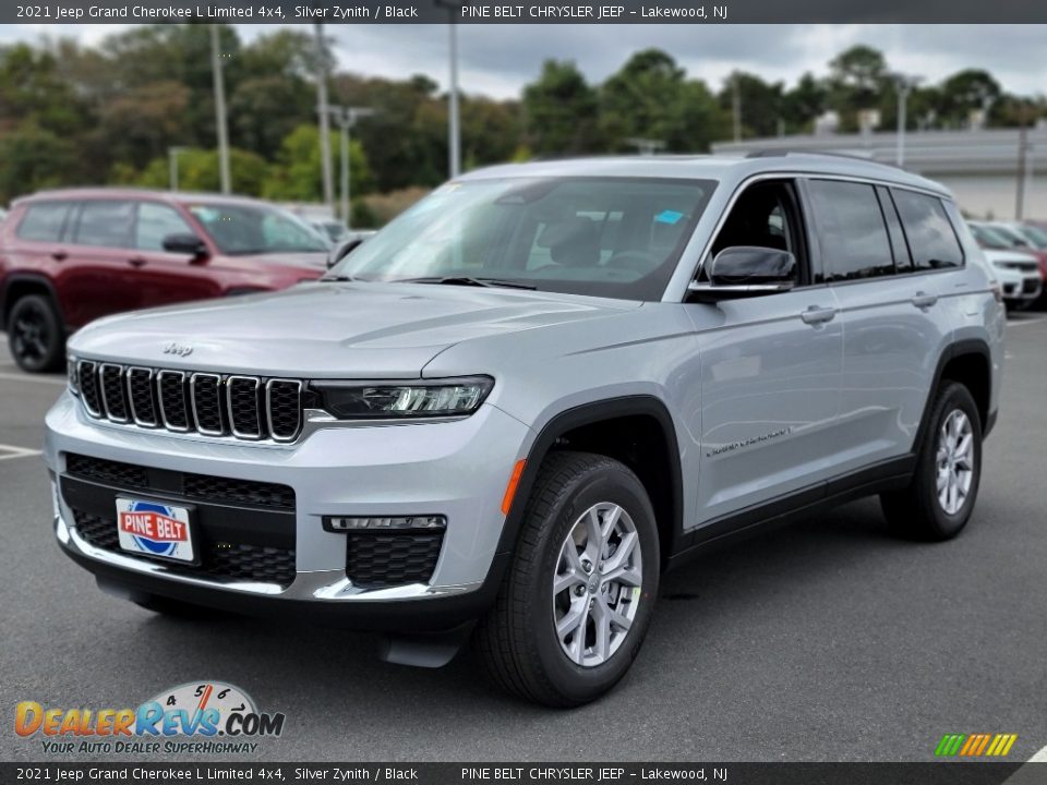 2021 Jeep Grand Cherokee L Limited 4x4 Silver Zynith / Black Photo #1