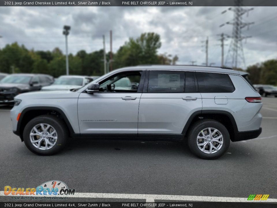 2021 Jeep Grand Cherokee L Limited 4x4 Silver Zynith / Black Photo #4