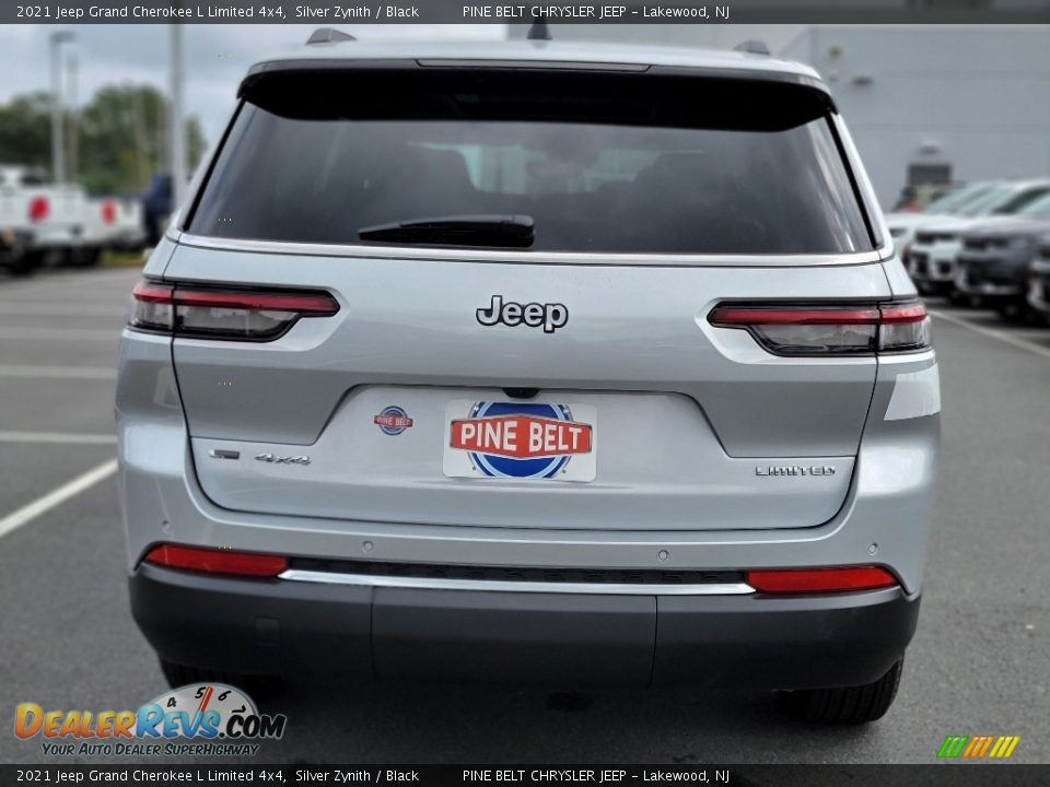 2021 Jeep Grand Cherokee L Limited 4x4 Silver Zynith / Black Photo #7