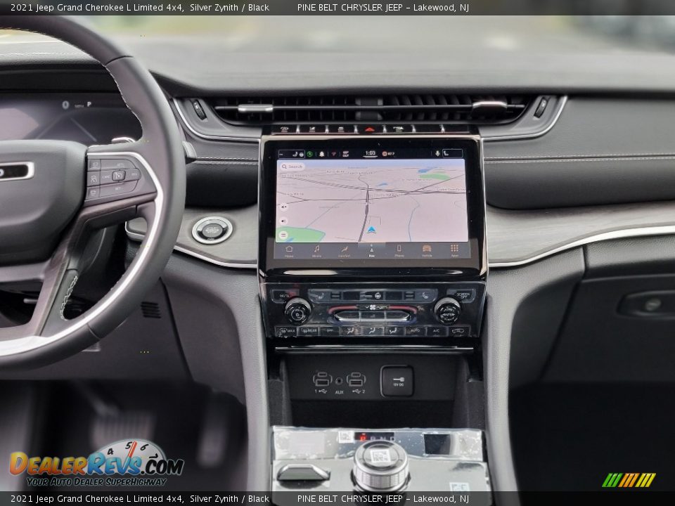 2021 Jeep Grand Cherokee L Limited 4x4 Silver Zynith / Black Photo #10