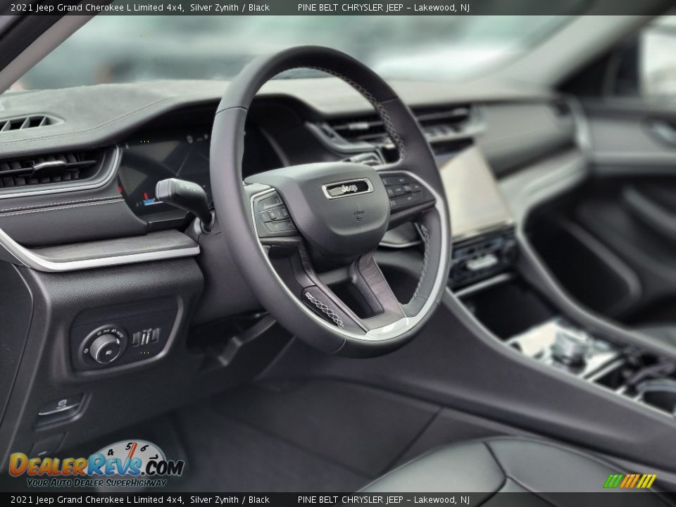 2021 Jeep Grand Cherokee L Limited 4x4 Silver Zynith / Black Photo #13