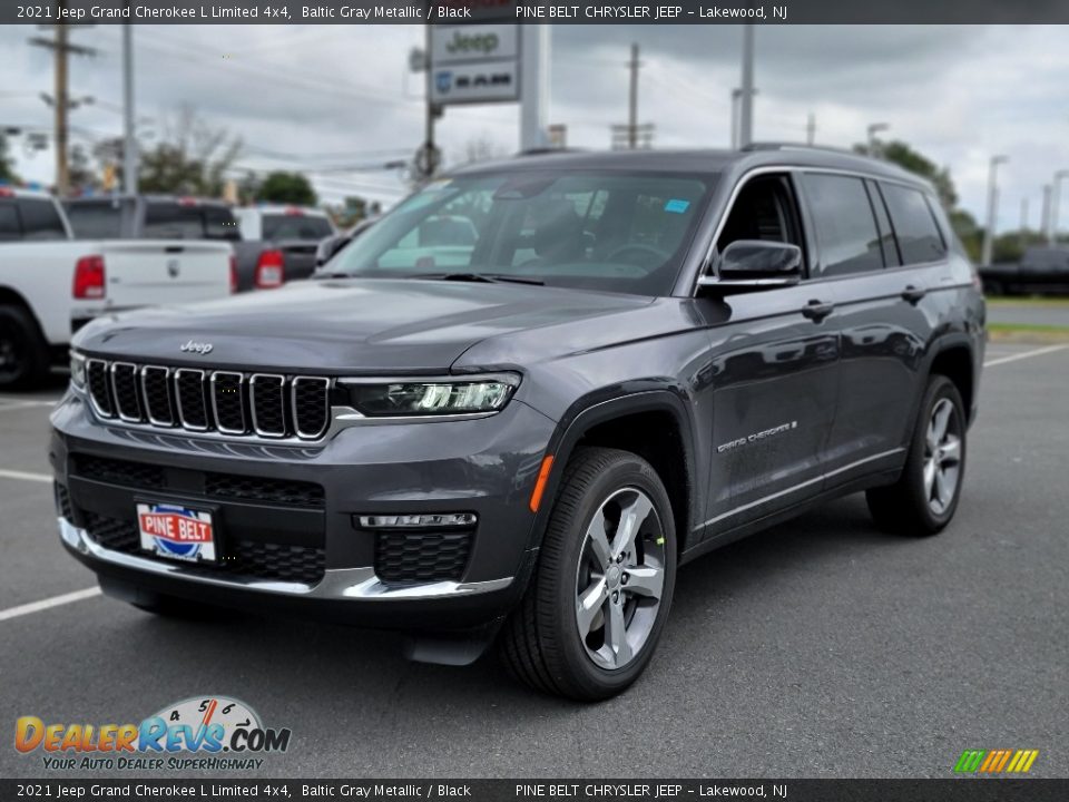 2021 Jeep Grand Cherokee L Limited 4x4 Baltic Gray Metallic / Black Photo #1
