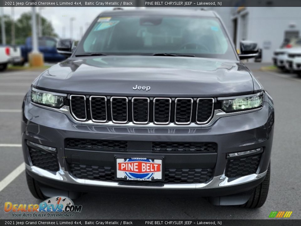2021 Jeep Grand Cherokee L Limited 4x4 Baltic Gray Metallic / Black Photo #3