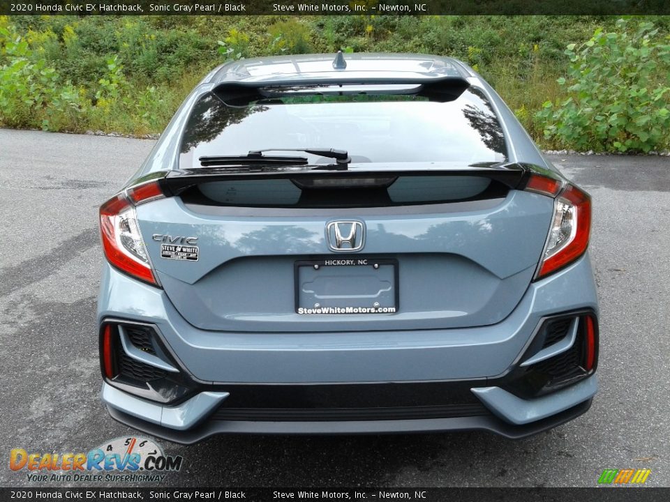 2020 Honda Civic EX Hatchback Sonic Gray Pearl / Black Photo #9