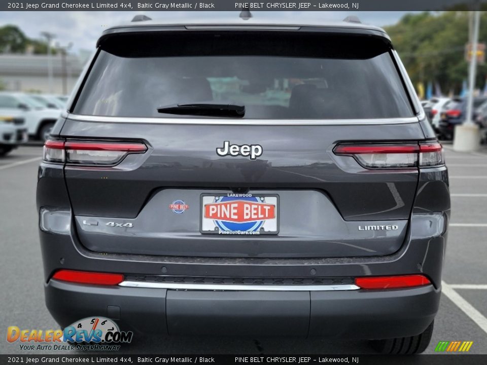 2021 Jeep Grand Cherokee L Limited 4x4 Baltic Gray Metallic / Black Photo #7