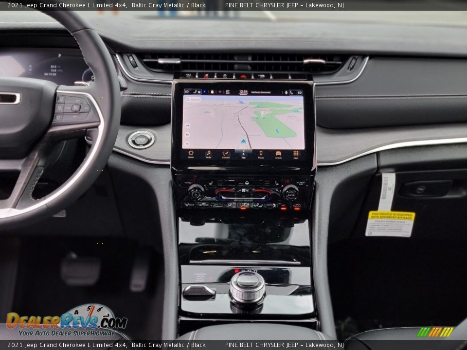 2021 Jeep Grand Cherokee L Limited 4x4 Baltic Gray Metallic / Black Photo #10