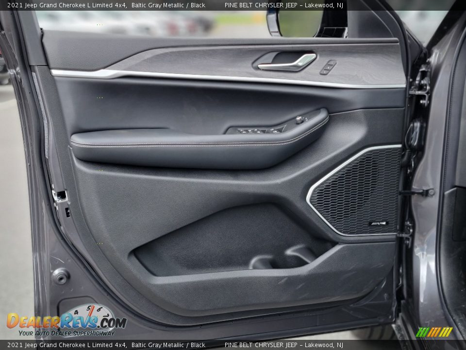 2021 Jeep Grand Cherokee L Limited 4x4 Baltic Gray Metallic / Black Photo #12